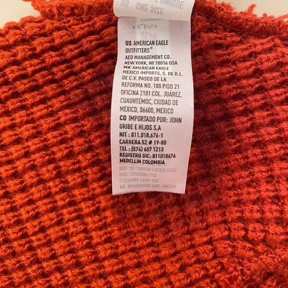 American Eagle Men's Waffle Knit Beanie Hat - Picture 7 of 7